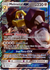 Melmetal GX SM178 JUMBO OVERSIZED Wave Holo Promo - Melmetal GX Collection Box